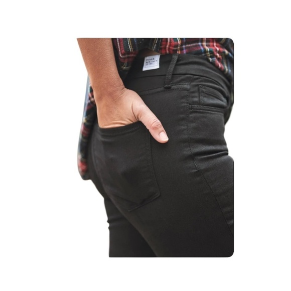 FRANK & EILEEN SLIGO SKINNY JEAN - JET BLACK Size 29 - Picture 10 of 10